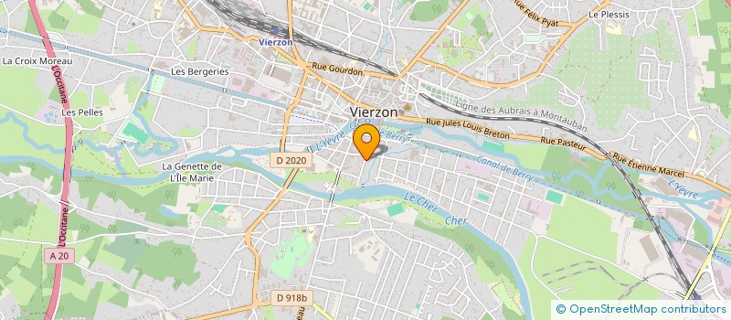 localisation de l'entreprise TRANSFORMATION RESINES ENGINEERING à VIERZON