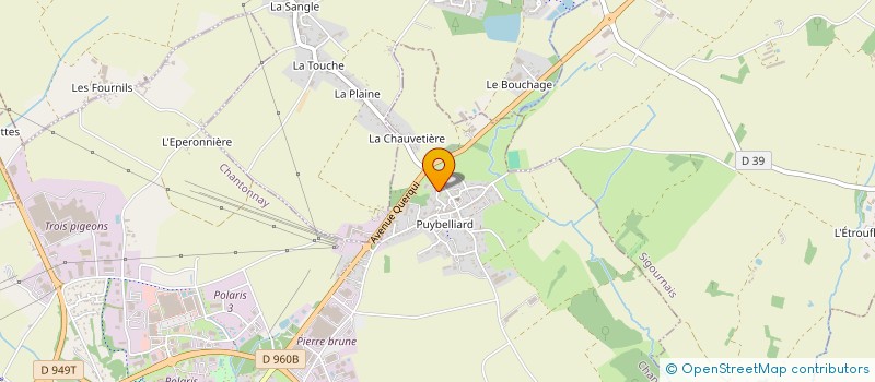 localisation de l'entreprise TRANSFORMER ORGANISATION à CHANTONNAY