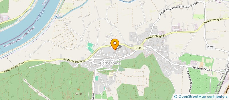 localisation de l'entreprise TRANSFORMUS  BARBENTANE