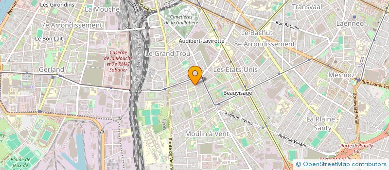 localisation de l'entreprise TRANSFRERES  VENISSIEUX