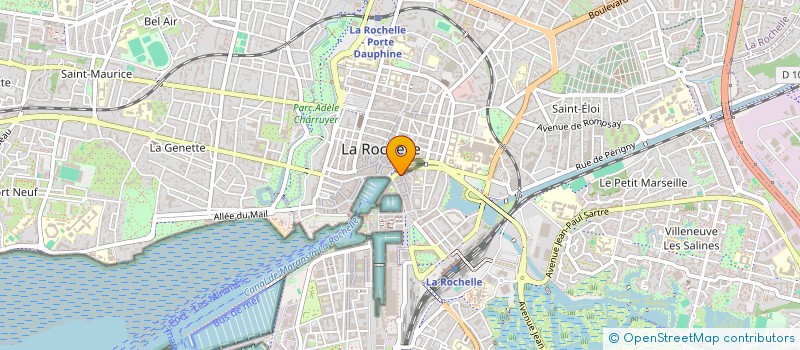 localisation de l'entreprise TRANSFUGE  LA ROCHELLE