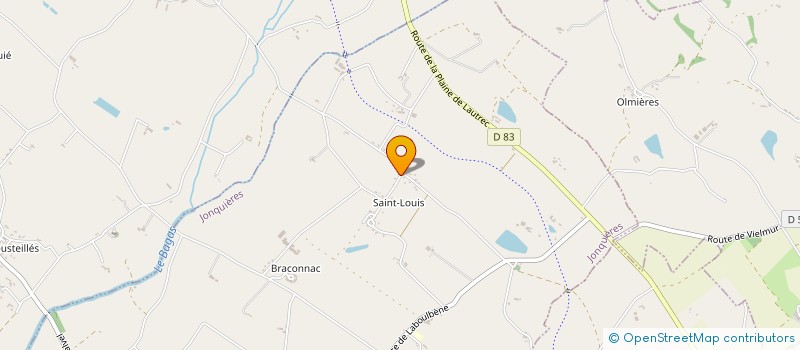 localisation de l'entreprise TRANSFUSEO  JONQUIERES