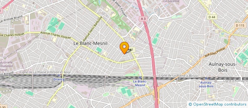 localisation de l'entreprise TRANSGO SERVICES à LE BLANC-MESNIL