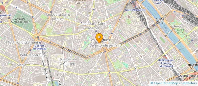 localisation de l'entreprise TRANSGOLD à PARIS