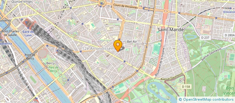 localisation de l'entreprise TRANSHUM'ART  PARIS