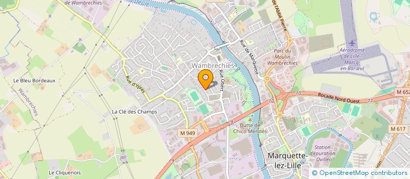 localisation de l'entreprise TRANSIBOIS à WAMBRECHIES