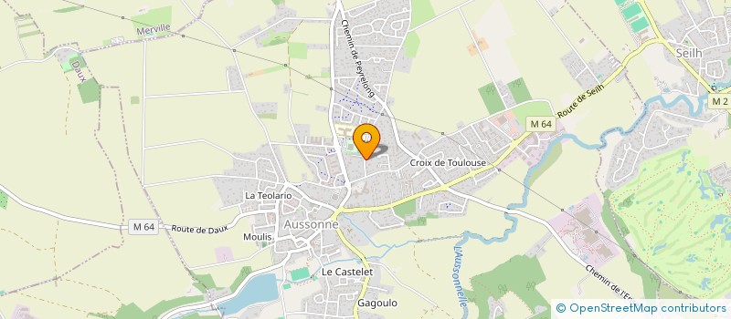 localisation de l'entreprise TRANSICOURSE à AUSSONNE