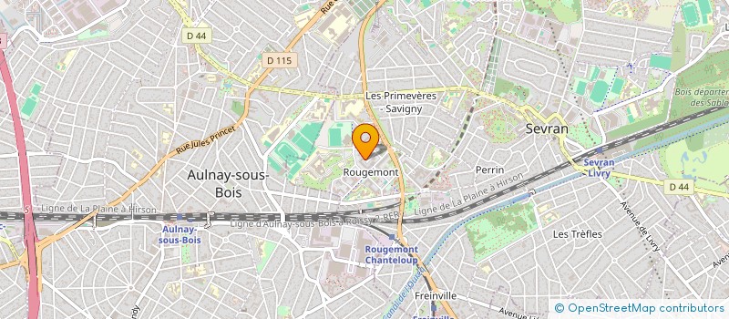 localisation de l'entreprise TRANSIDF  SEVRAN