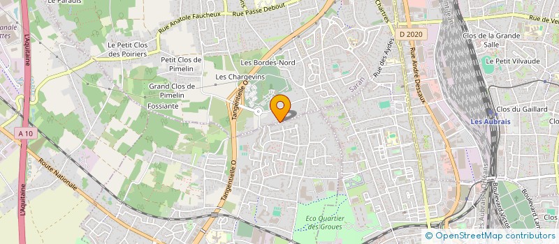 localisation de l'entreprise TRANSIKOM à SARAN