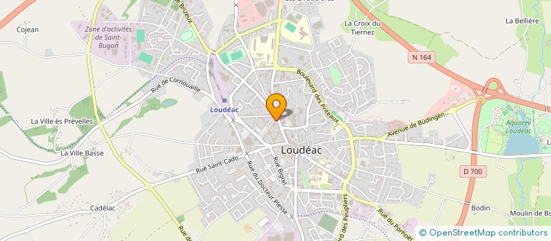 localisation de l'entreprise TRANSILVANIA à LOUDEAC