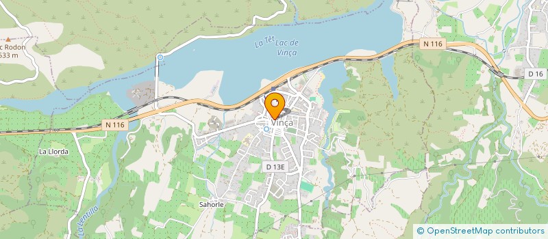 localisation de l'entreprise TRANSIM INVEST  VINCA