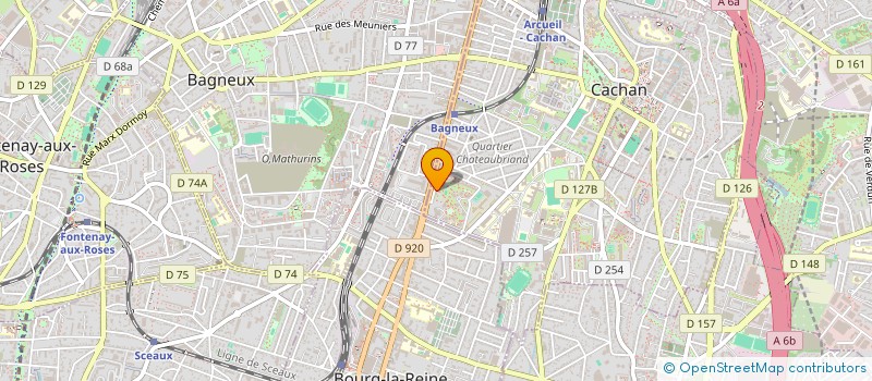 localisation de l'entreprise TRANSIMEX à CACHAN