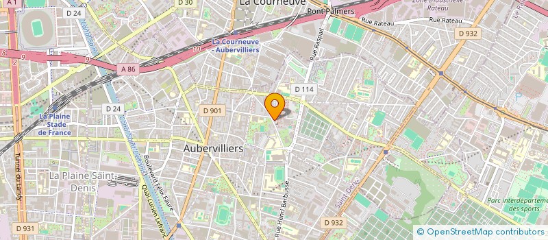 localisation de l'entreprise TRANSIMPEX INTERNATIONAL SERVICES  AUBERVILLIERS