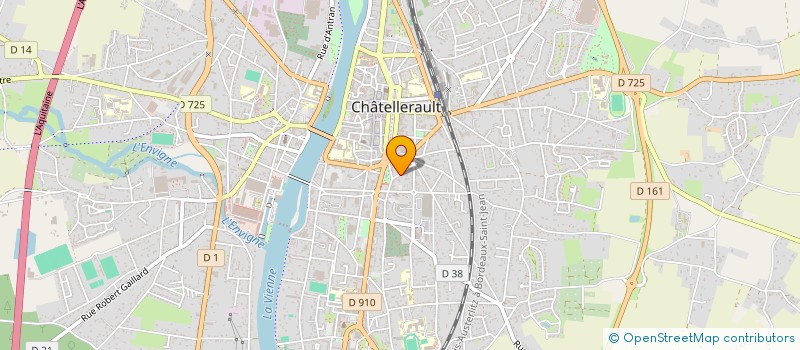 localisation de l'entreprise TRANSIR à CHATELLERAULT