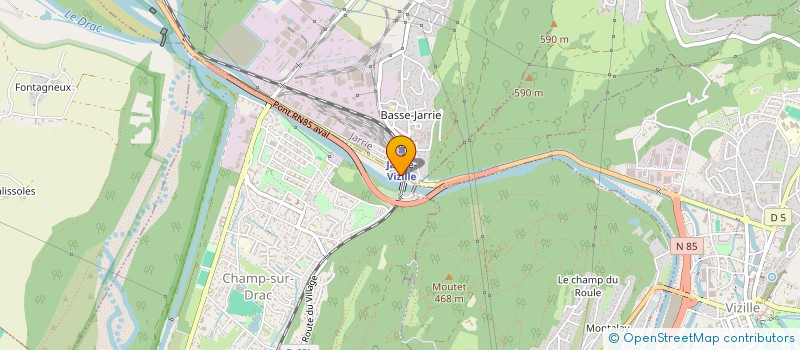 localisation de l'entreprise TRANSIT à CHAMP-SUR-DRAC