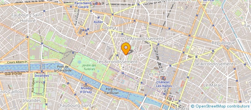 localisation de l'entreprise TRANSIT AIR ET MER TAEM à PARIS