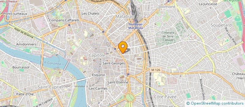 localisation de l'entreprise TRANSIT CLIMAT  TOULOUSE