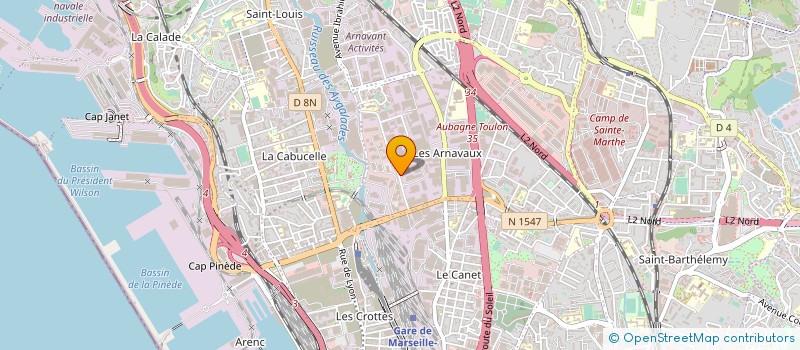 localisation de l'entreprise TRANSIT COMMERCIAL  MARSEILLE