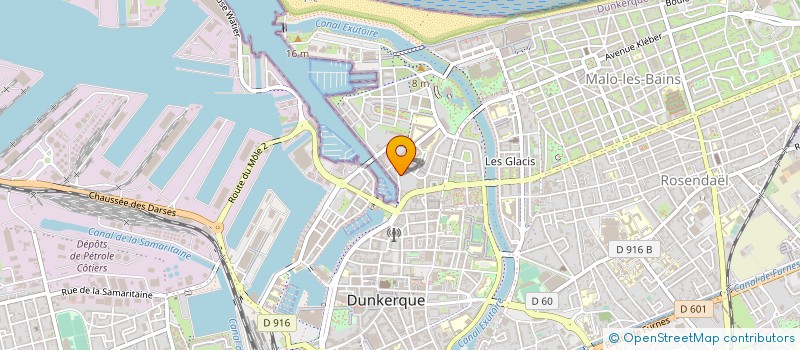 localisation de l'entreprise TRANSIT DEKEIREL ET HARDEBOLLE à DUNKERQUE