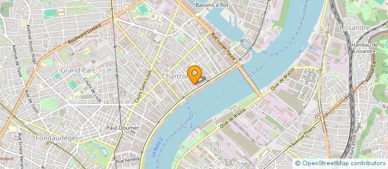 localisation de l'entreprise TRANSIT DES VILLAGES QUI DEMENAGENT  BORDEAUX