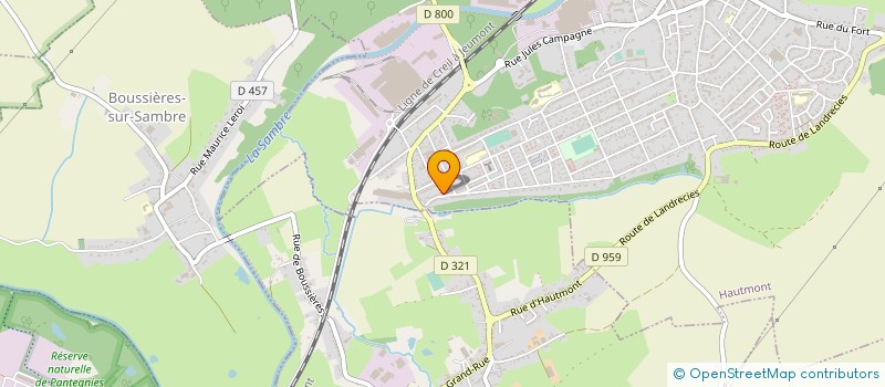 localisation de l'entreprise TRANSIT FUTSAL HAUTMONT à HAUTMONT
