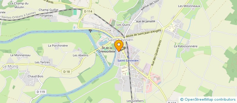 localisation de l'entreprise TRANSIT IMMOBILIER  SAINT-GEORGES-DES-COTEAUX