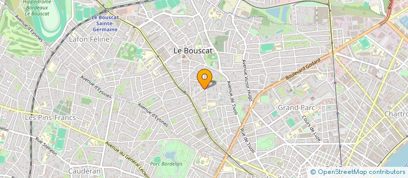 localisation de l'entreprise TRANSIT INFO à LE BOUSCAT