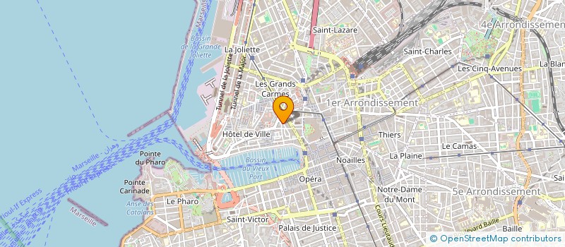 localisation de l'entreprise TRANSIT LIBRAIRIE à MARSEILLE