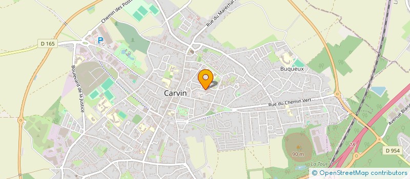 localisation de l'entreprise TRANSIT PLUS  CARVIN