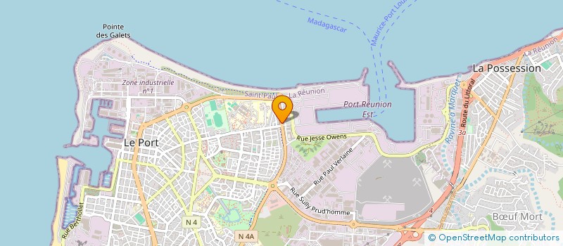 localisation de l'entreprise TRANSIT TRANSPORT ROUTIER AERIEN MARITIM à LE PORT