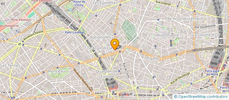 localisation de l'entreprise TRANSITECH à PARIS