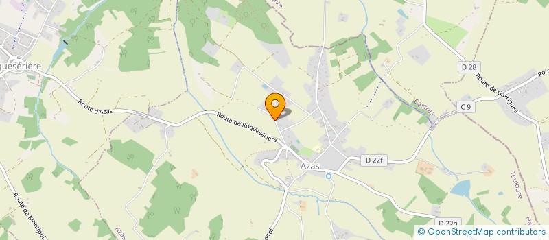 localisation de l'entreprise TRANSITECH  AZAS