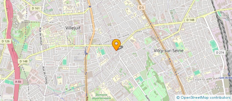 localisation de l'entreprise TRANSITHOTEL à VILLEJUIF