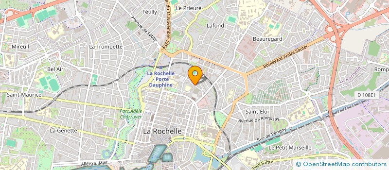 localisation de l'entreprise TRANSITION  LA ROCHELLE