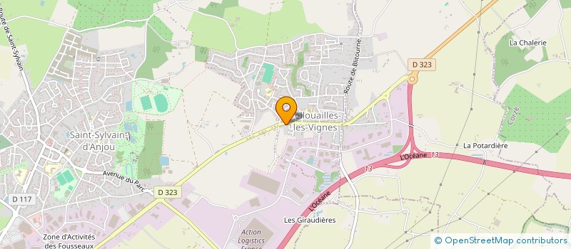 localisation de l'entreprise TRANSITION à VERRIERES-EN-ANJOU