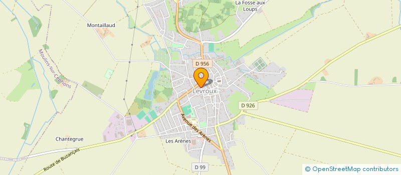 localisation de l'entreprise TRANSITION CHR 3.0 à LEVROUX