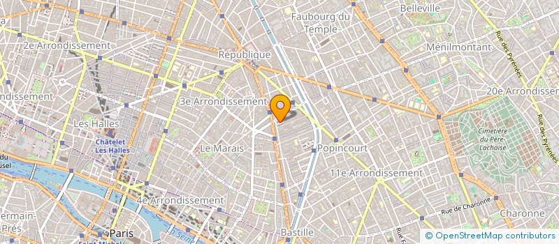 localisation de l'entreprise TRANSITION ECOLOGIQUE FRANCE  PARIS