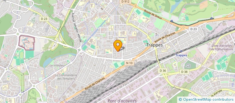 localisation de l'entreprise TRANSITION ENGIE TRAINNING BTP à TRAPPES