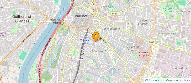localisation de l'entreprise TRANSITION FRANCE ENERGIE à VALENCE