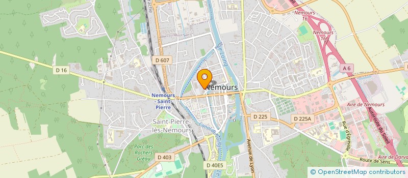 localisation de l'entreprise TRANSITION IMMO  NEMOURS