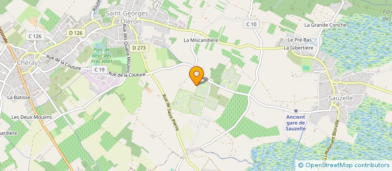 localisation de l'entreprise TRANSITION LECOMTE  SAINT GEORGES D'OLERON