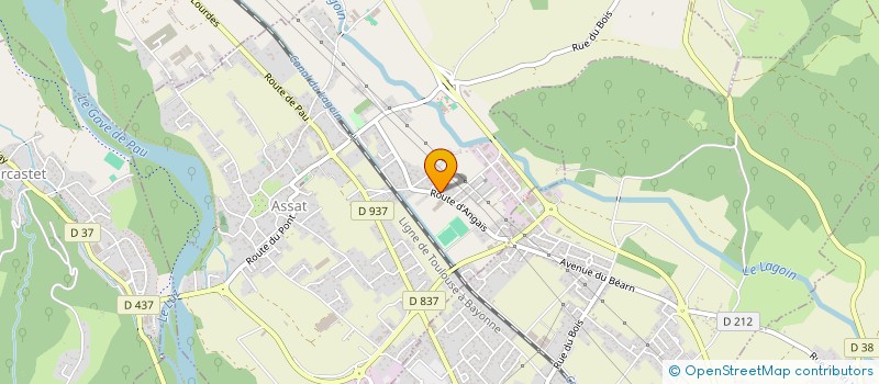 localisation de l'entreprise TRANSITION SAS  ASSAT