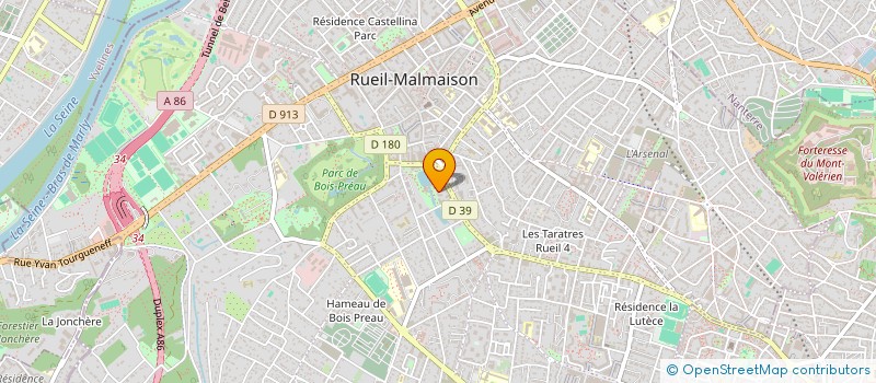 localisation de l'entreprise TRANSITION VERS UN HABITAT ECO-CITOYEN A RUEIL-MALMAISON INITIATIVES ET ENERGIE à RUEIL-MALMAISON