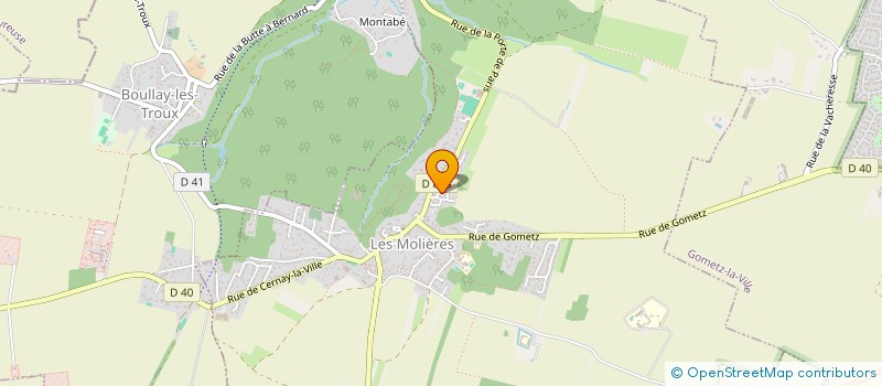 localisation de l'entreprise TRANSITIONS CULINAIRES  LES MOLIERES