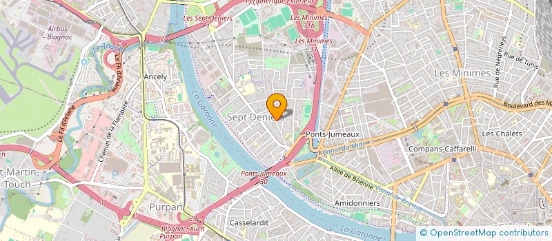 localisation de l'entreprise TRANSITIONS DURABLES  TOULOUSE