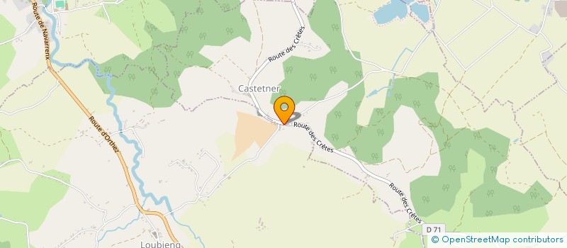 localisation de l'entreprise TRANSITIONS PYRENEES  CASTETNER