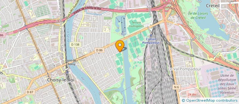 localisation de l'entreprise TRANSITIS à CHOISY-LE-ROI