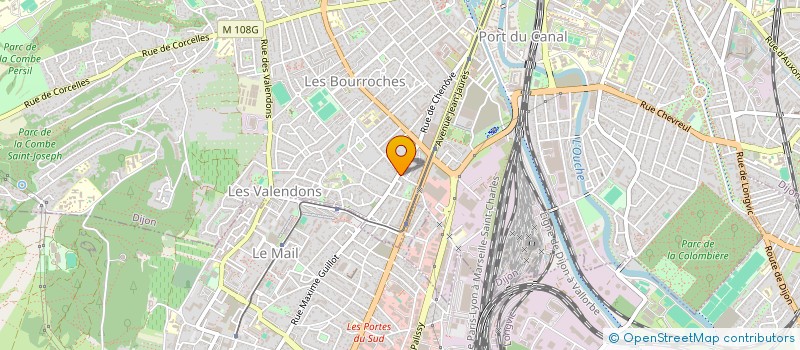 localisation de l'entreprise TRANSJOS à DIJON
