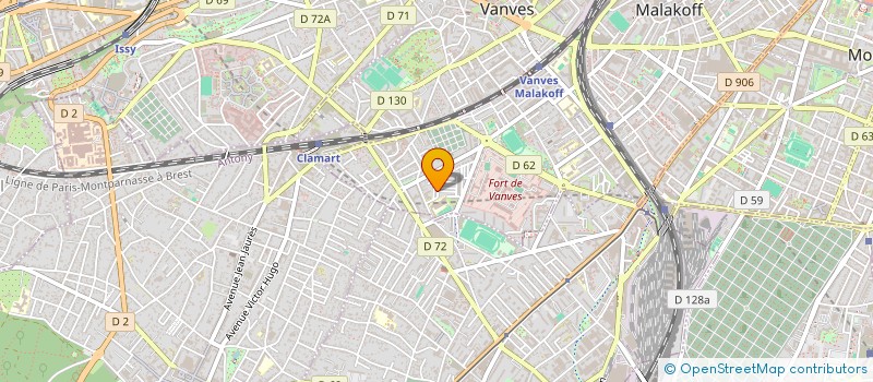 localisation de l'entreprise TRANSK à MALAKOFF