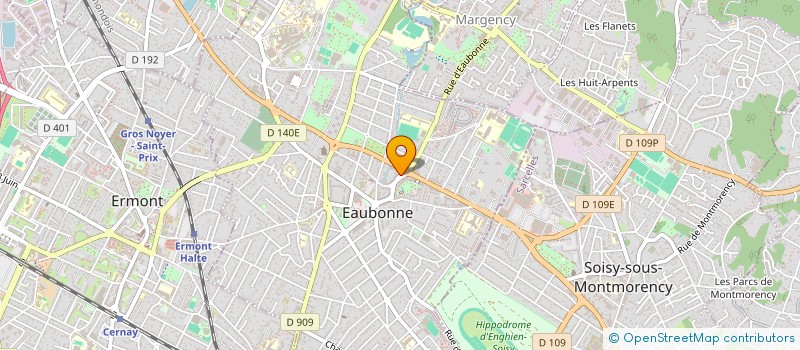 localisation de l'entreprise TRANSKAP DISTRIBUTIONS à EAUBONNE